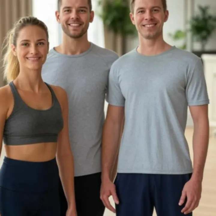 A Zen Magyar jógaoktatóinak barátságos csoportképe természetes fényben